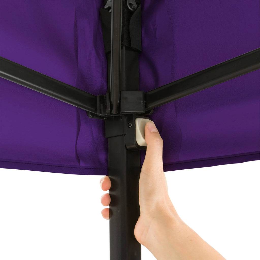 10 ft x 10 ft White Instant Canopy E66399