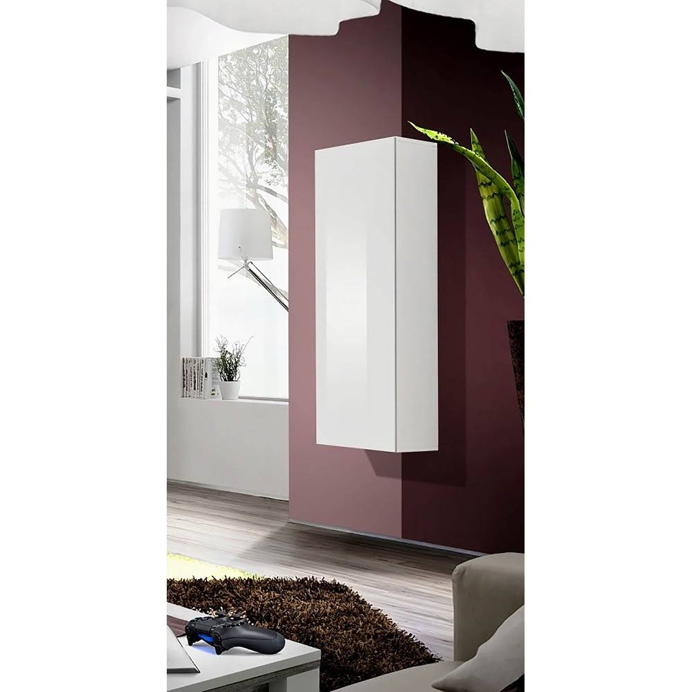 Wall-Mounted Bookcase - Black X276