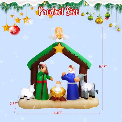 10FT Pink Inflatable Nutcracker with Built-in LED F710091