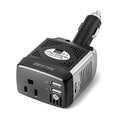 150W Power Inverter 12V to 110V Car Charger with 2 USB Ports Z276