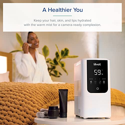 White Smart Warm and Cool Mist Humidifier L741