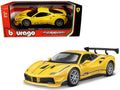 Yellow with Blue Stripes 1/24 Diecast Model Car N491