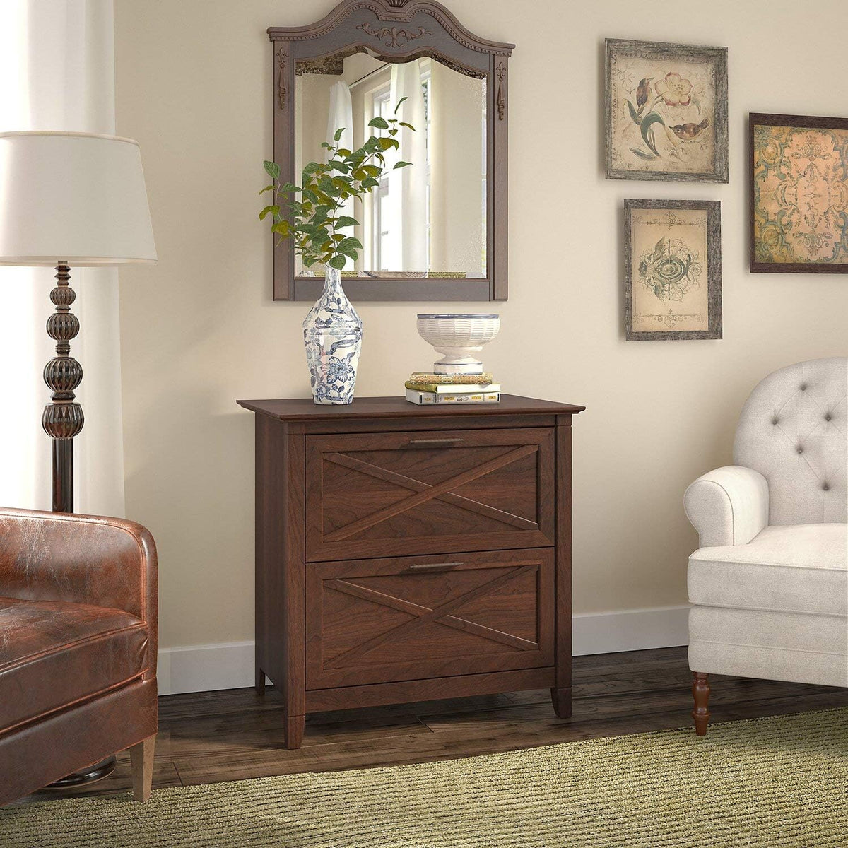 2 Drawer Lateral File Cabinet T653