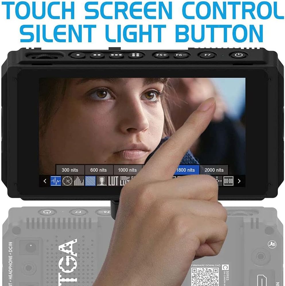 5 Inch IPS DSLR Camera Field Monitor Touch Screen 4K HDMI 3G SDI H864