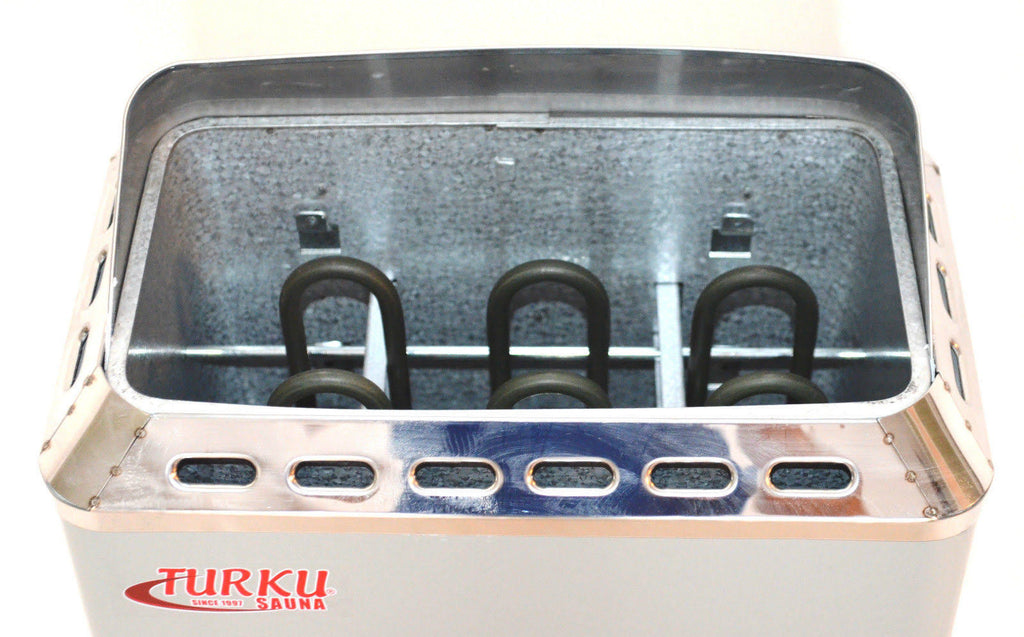 2kW 110V 120V Compact Mini Type Wet & Dry Electric Sauna Heater Stove with Built-in Controller P992