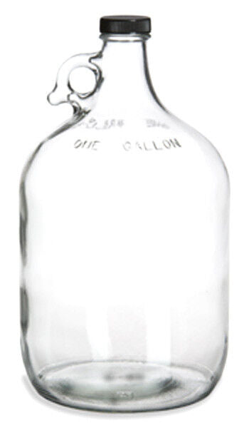1 gallon Glass Water Bottle with 38 mm Cap Z56743