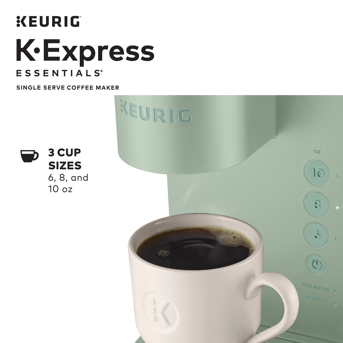 Black Single Serve K-Cup Pod Coffee Maker N504