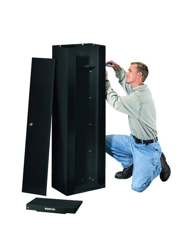 Black 8-Gun Security Cabinet E640995