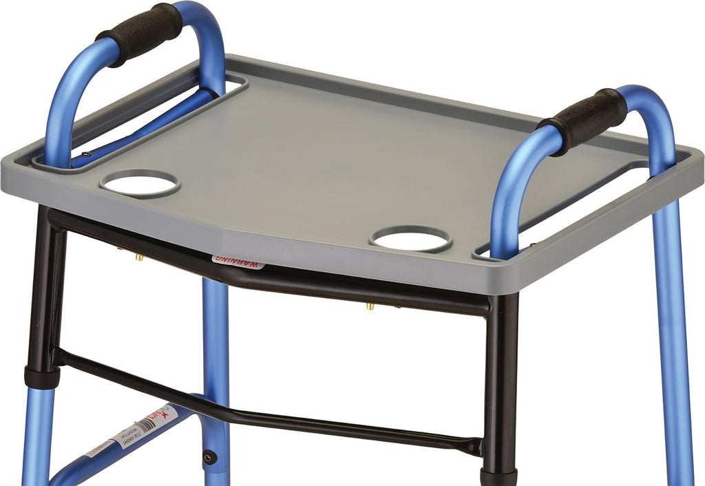 Walker Tray with 2 Cup Holders, 1 Count Q793