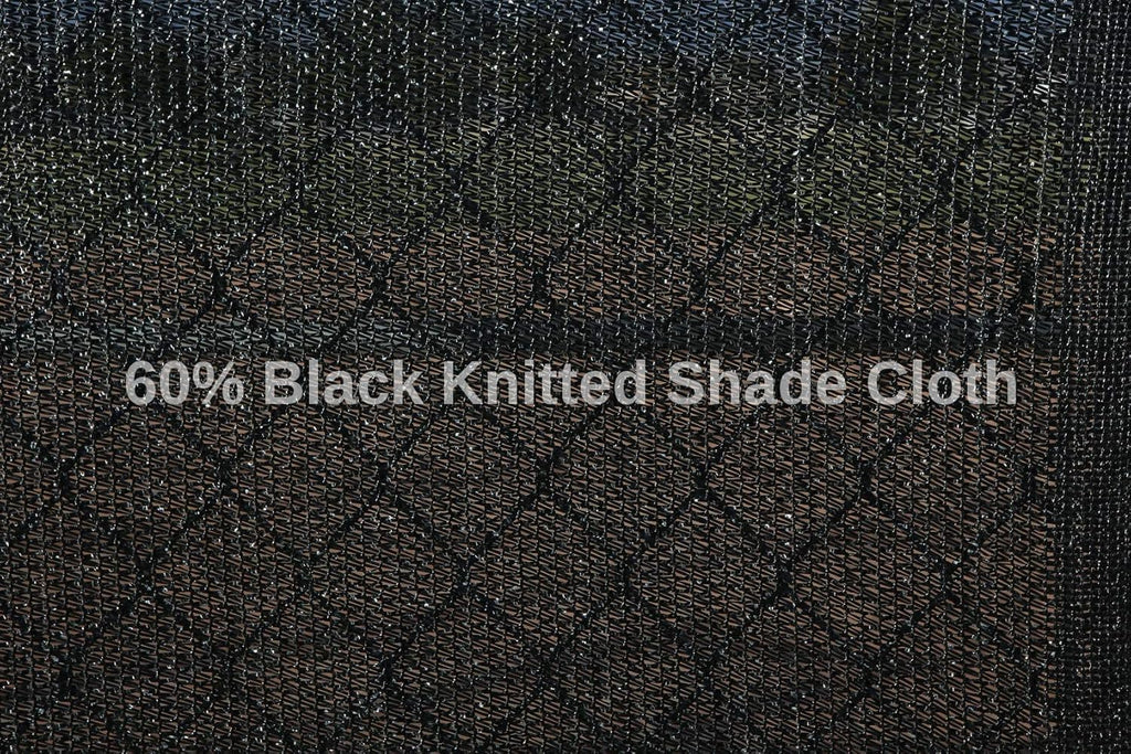 5'10 x 100 ft. Black 60% Shade Cloth N102812