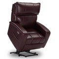 Leather Power Lift Recliner Chair with Heat & Massage W842793