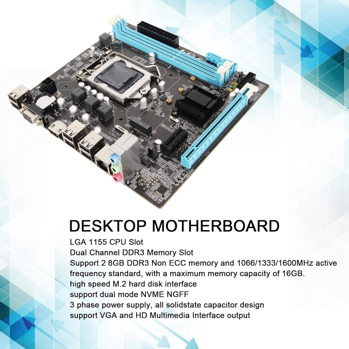 LGA 1155 Dual Channel DDR3 Micro ATX Motherboard P8925