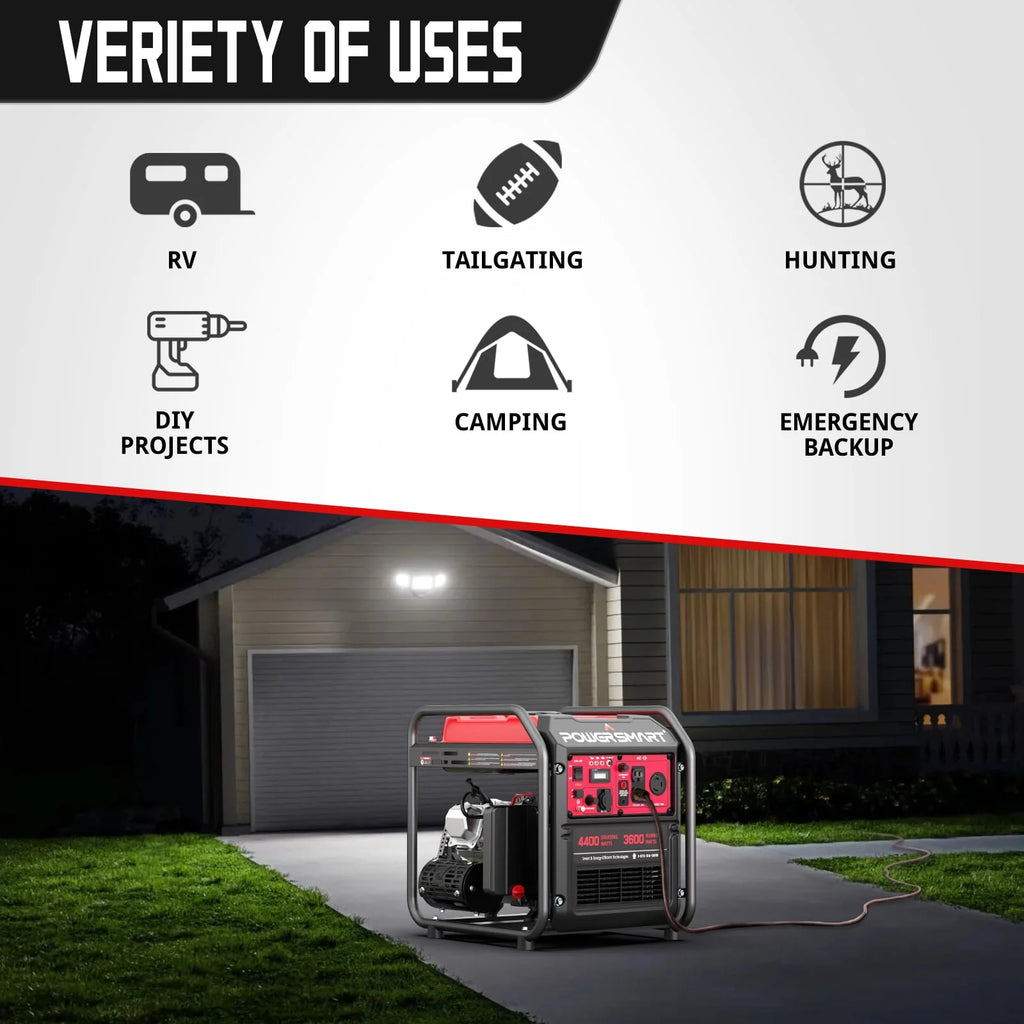 4400-Watt Gas Generator Z7622