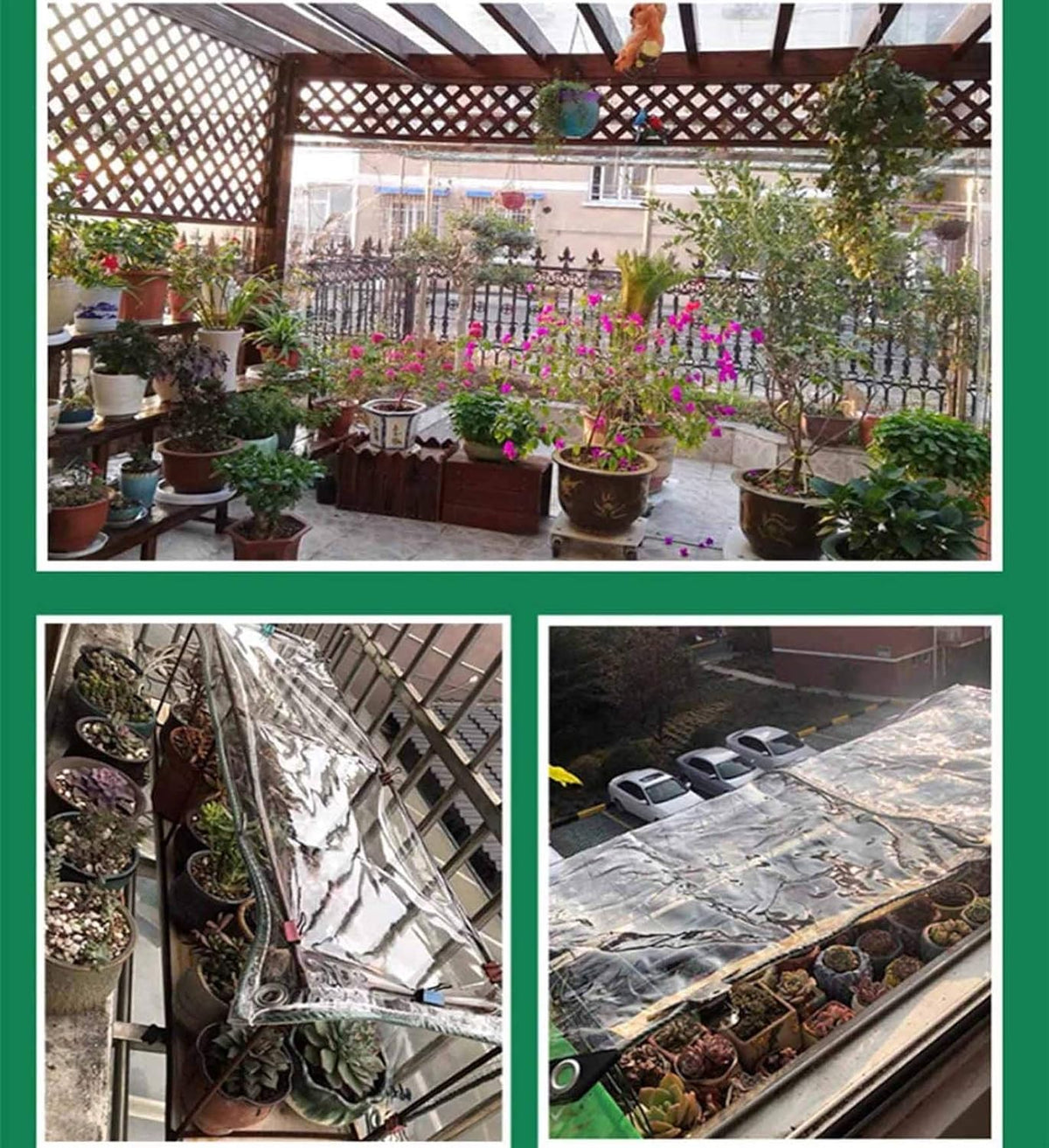 0.35mm Clear PVC Tarpaulin Cover A809