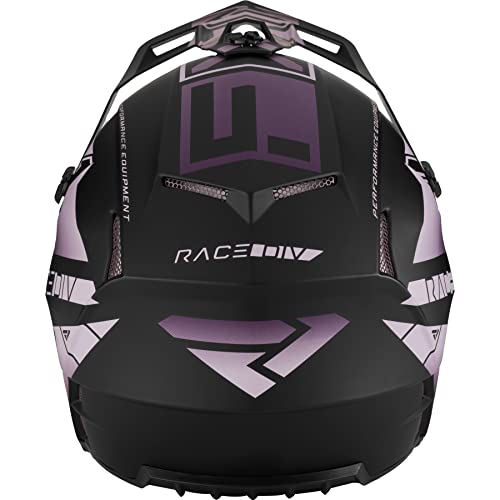 Blue Lightweight Vented Snowmobile Helmet Q4976