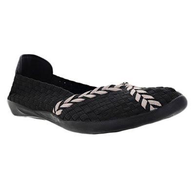 Woven Braided Memory Foam Flats W903931