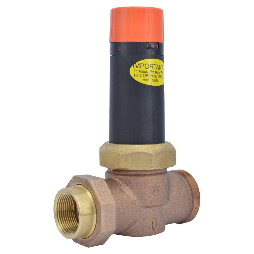 1-1/4x22 Single Union Threaded Lead Free Regulating Valve V586