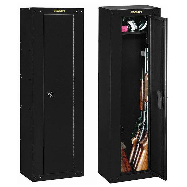 Black 8-Gun Security Cabinet E640995