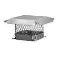 9 x 9 Single Flue Bolt-On Chimney Cap G803