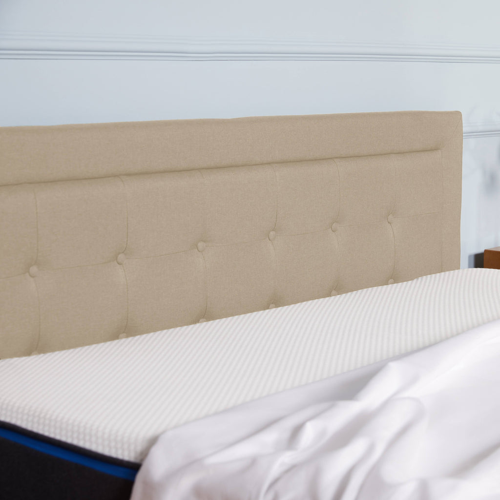 California King Size Button Tufted Bed Frame with Headboard S806000