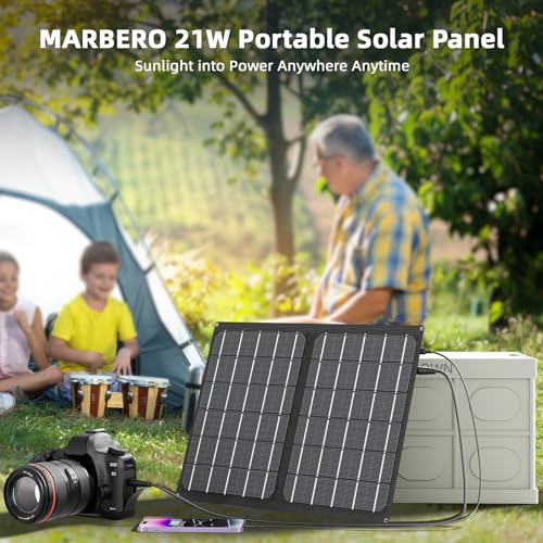 100W Foldable Solar Panel with Kickstand J6951