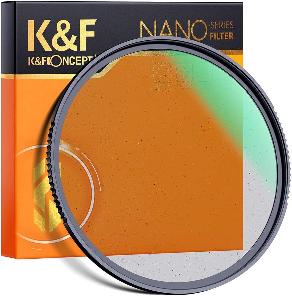 82mm Black Diffusion 1/8 Camera Lens Filter H5687