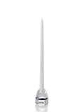 Set of 144 White Taper Candles 15x22 M9653