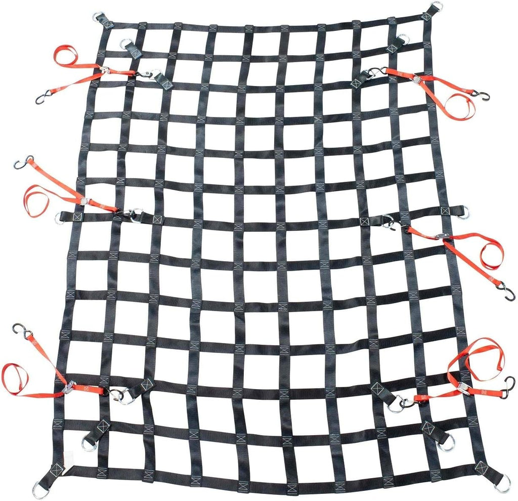 6' x 8' Heavy Duty Cargo Net with D Rings O59927