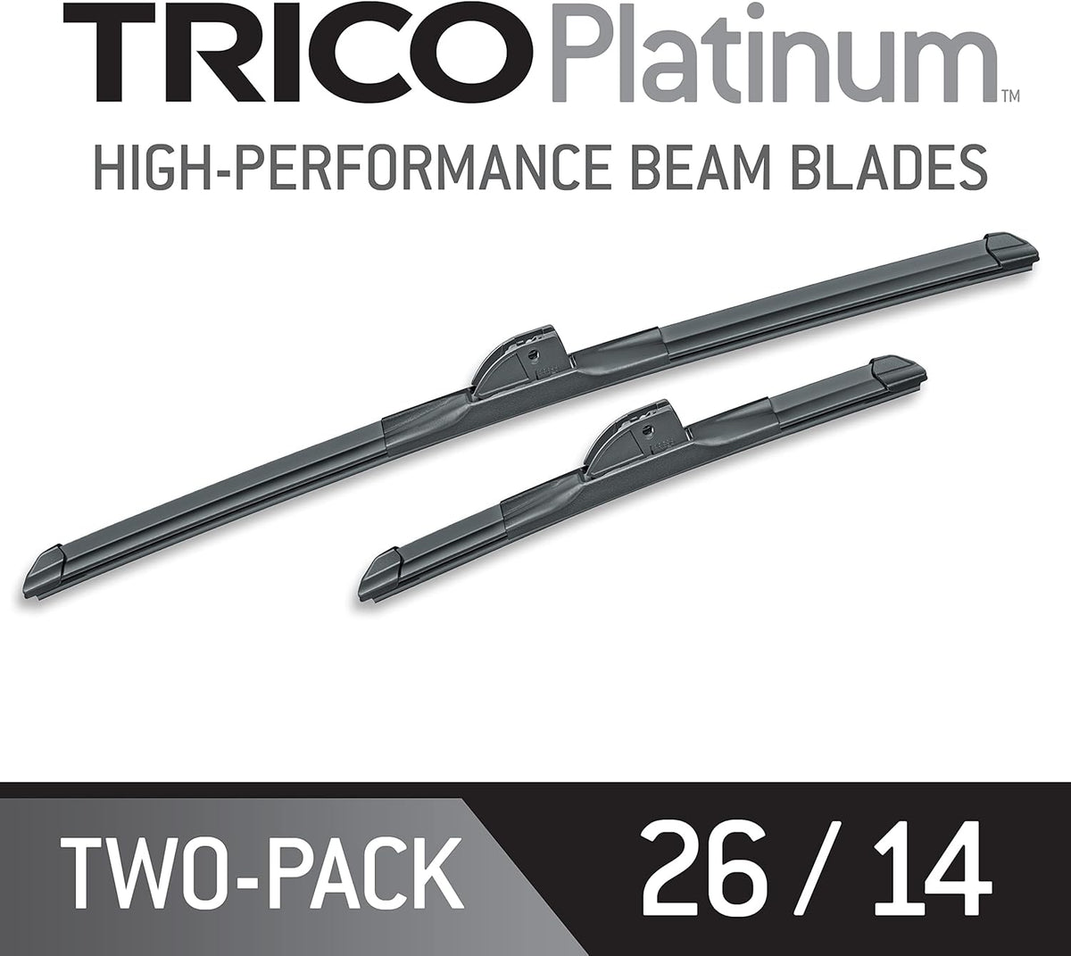 26 Inch 25 Inch Pack of 2 Windshield Wiper Blades L804135
