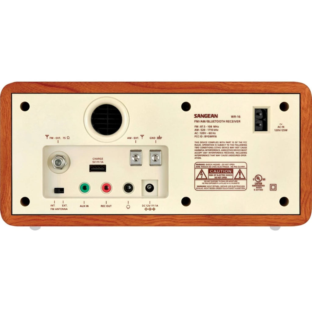 AM-FM Bluetooth Wooden Cabinet Radio I767976