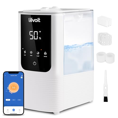 White Smart Warm and Cool Mist Humidifier L741