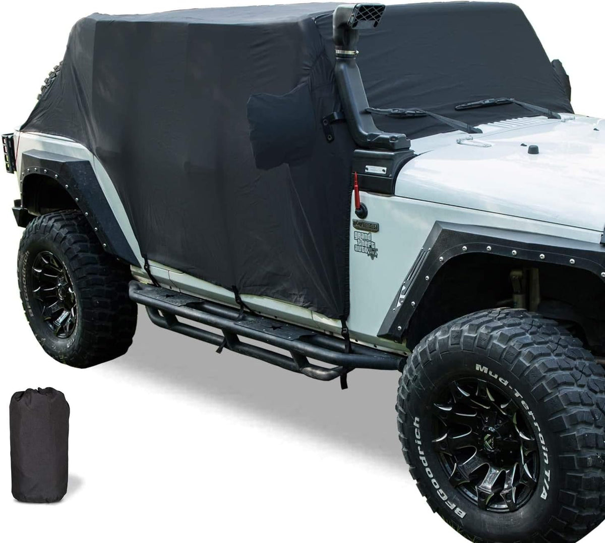 Car Cover for Jeep Wrangler JK JKU JL JLU 2007-2020 4 Door 300D Oxford Q570