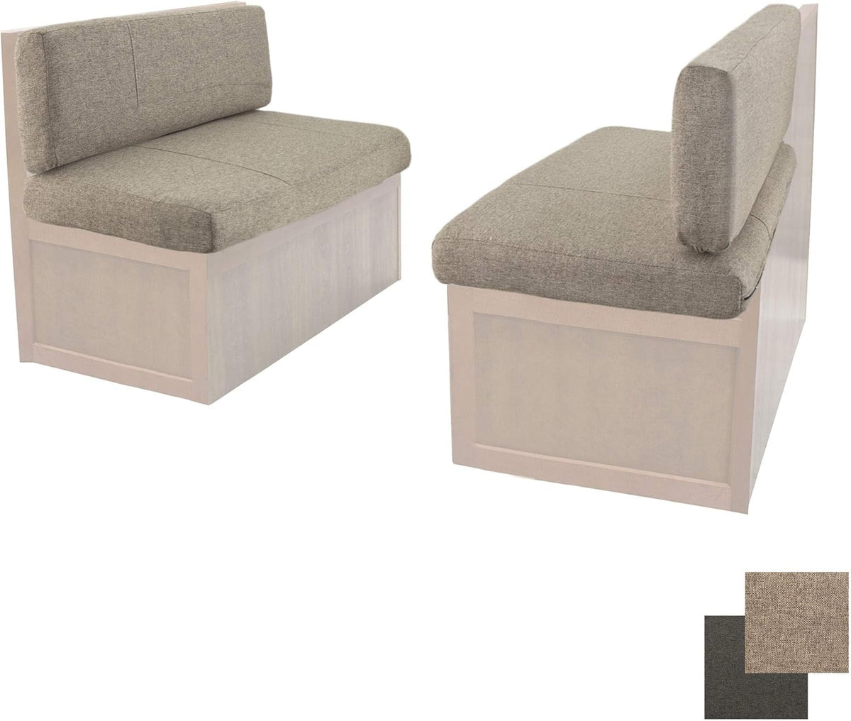Memory Foam RV Dinette Booth Cushions P449