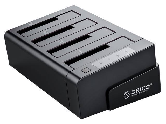 4 Bay USB 3.0 SATA Hard Drive Docking Station Black I396030