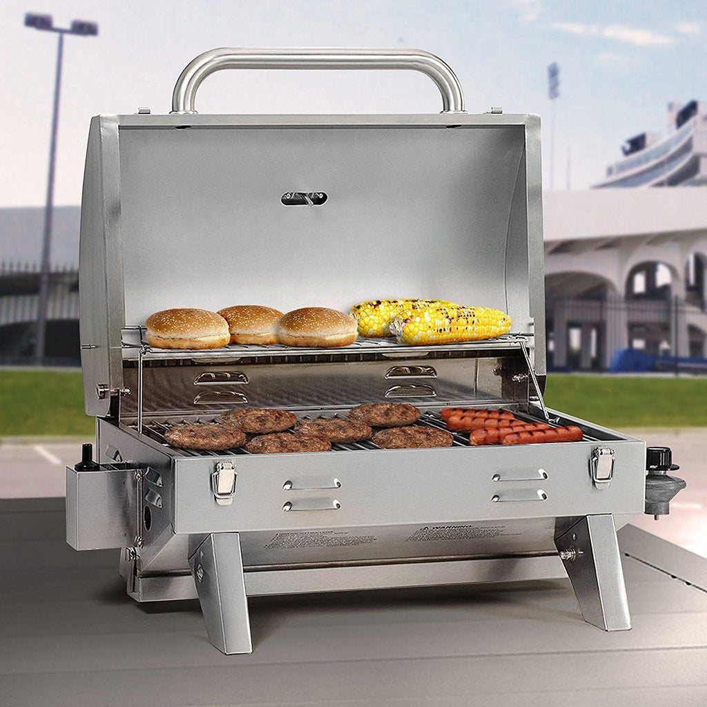 Portable Stainless Steel Propane Gas Grill C897110