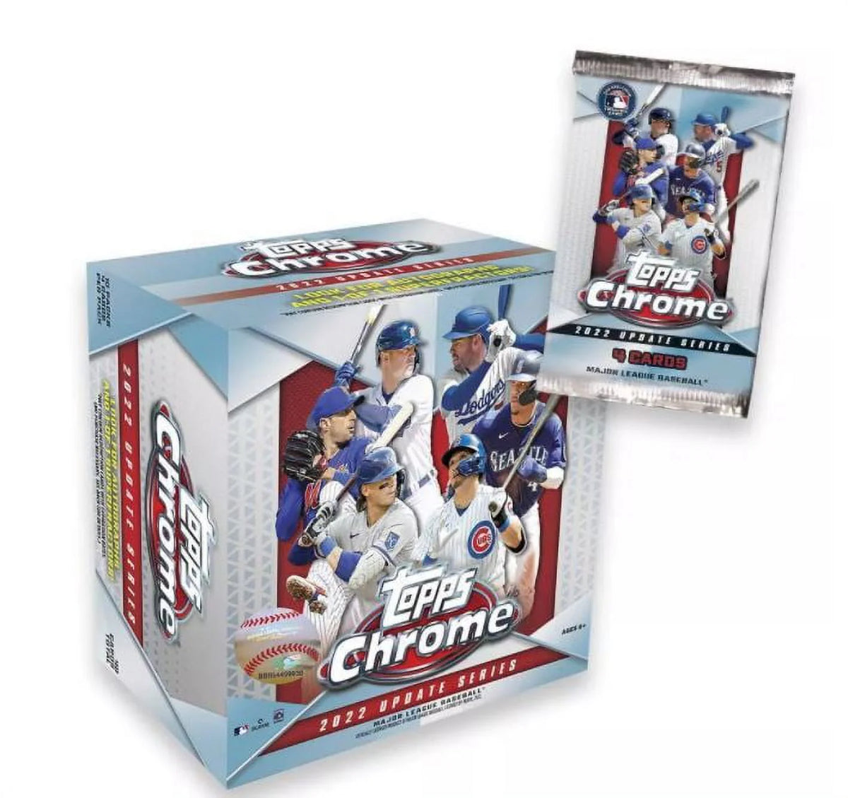 2022 Topps MLB Chrome Update Baseball Trading Card Mega Box K765685
