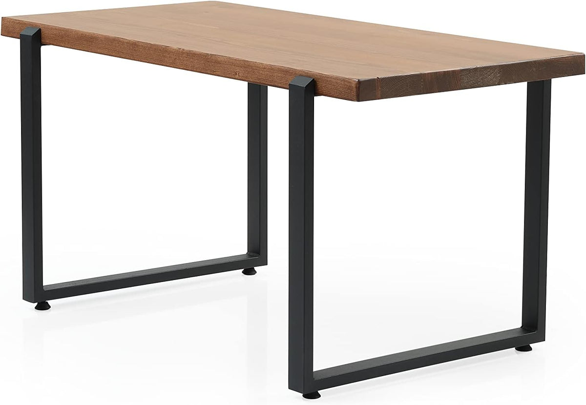 39'' Live Edge Solid Wood Rustic Coffee Table C2504