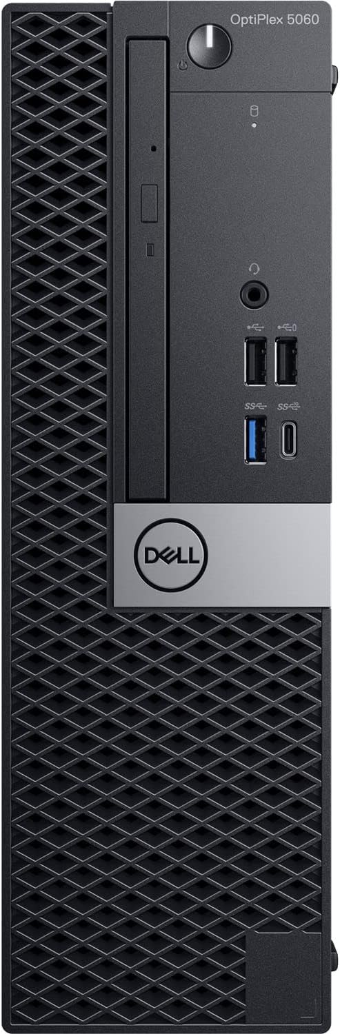 Dell Optiplex 5060 Desktop Computer Hexa Core Intel i5 16GB DDR4 RAM 250GB SSD Windows 11 Professional Black Z488