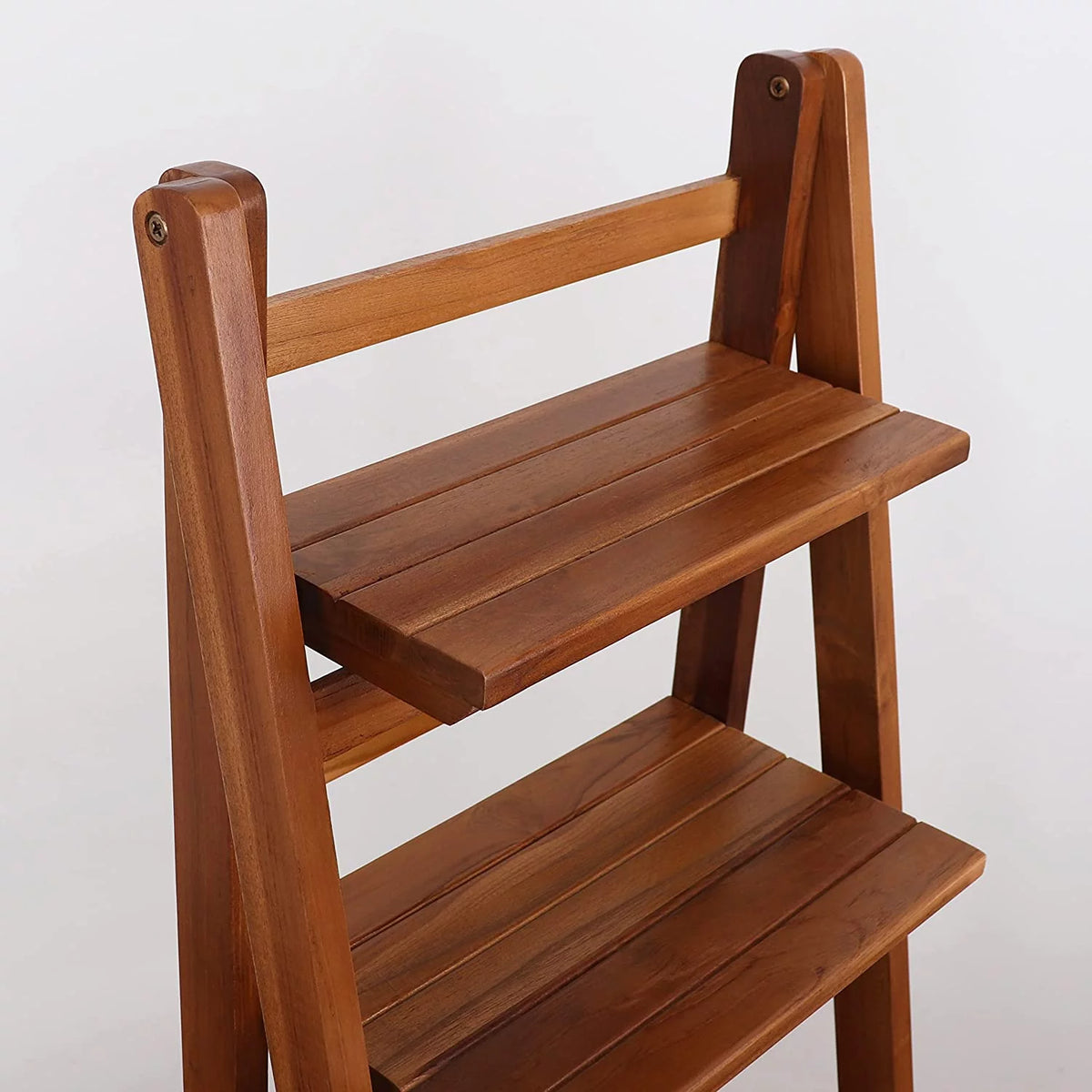 Teak Ladder Bookshelf C45215