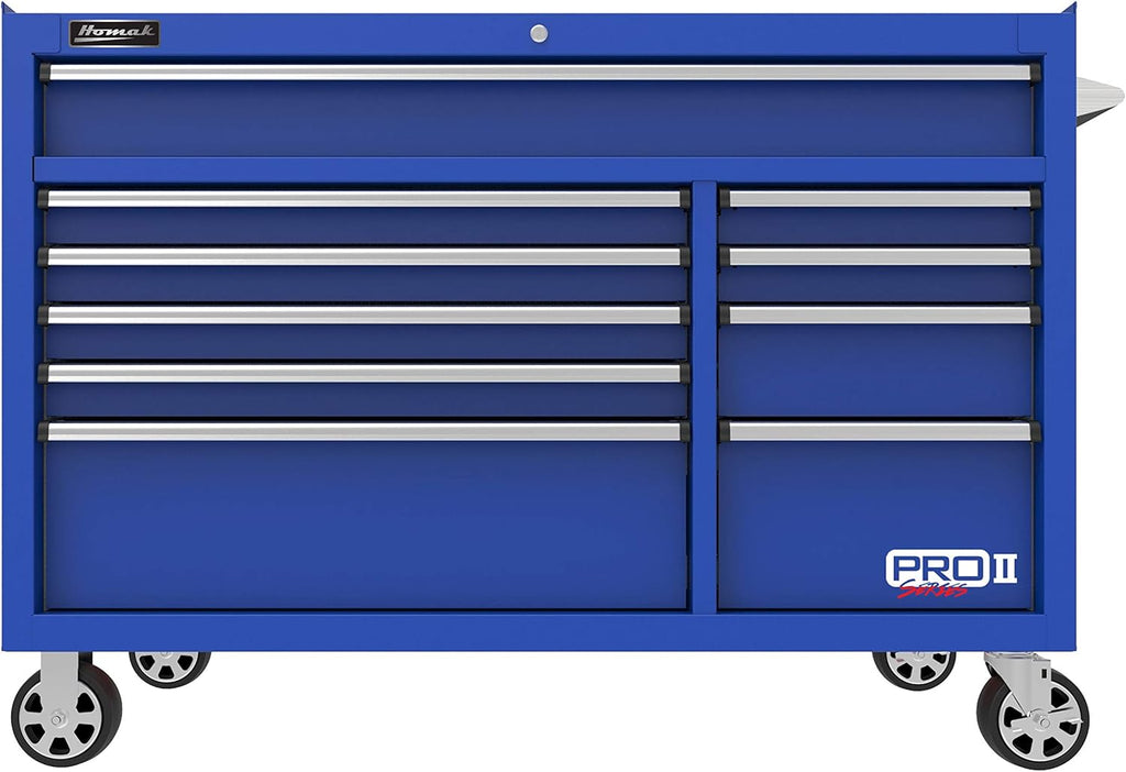 Blue 10-Drawer Roller Cabinet D409171