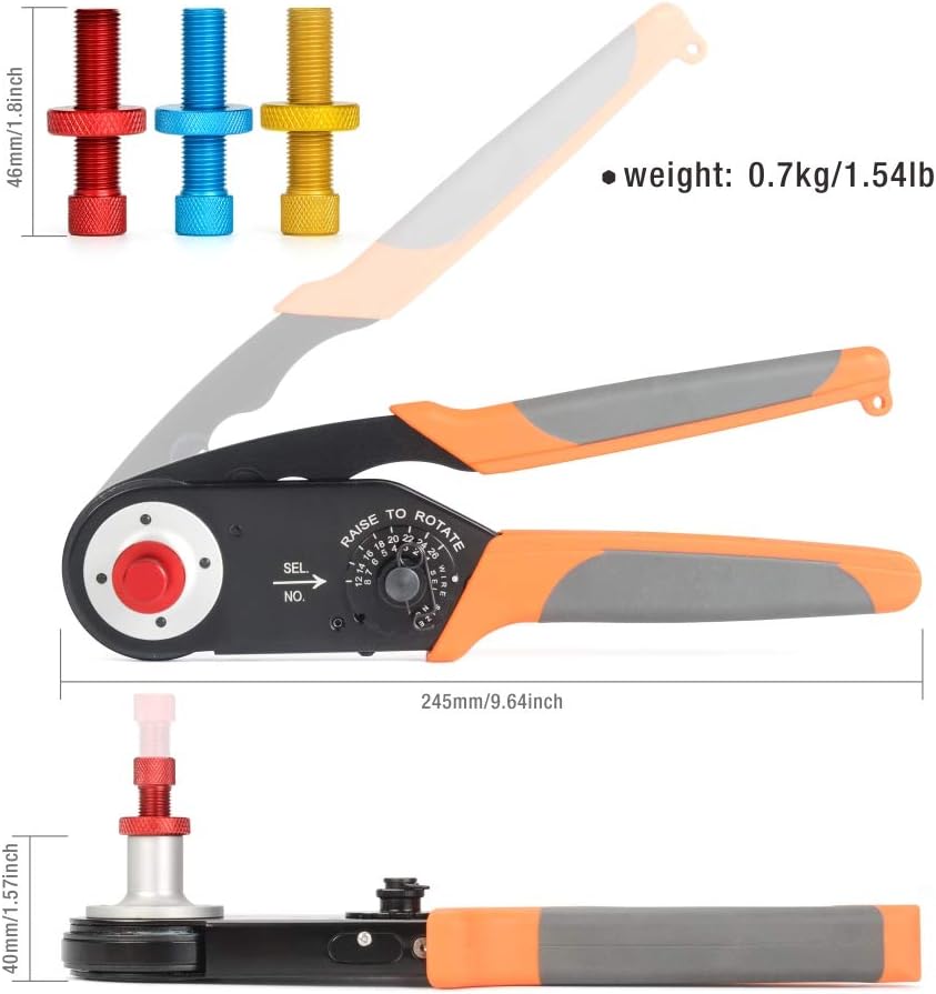 Deutsch Solid Contacts Crimping Tool AWG 26-12 A31831