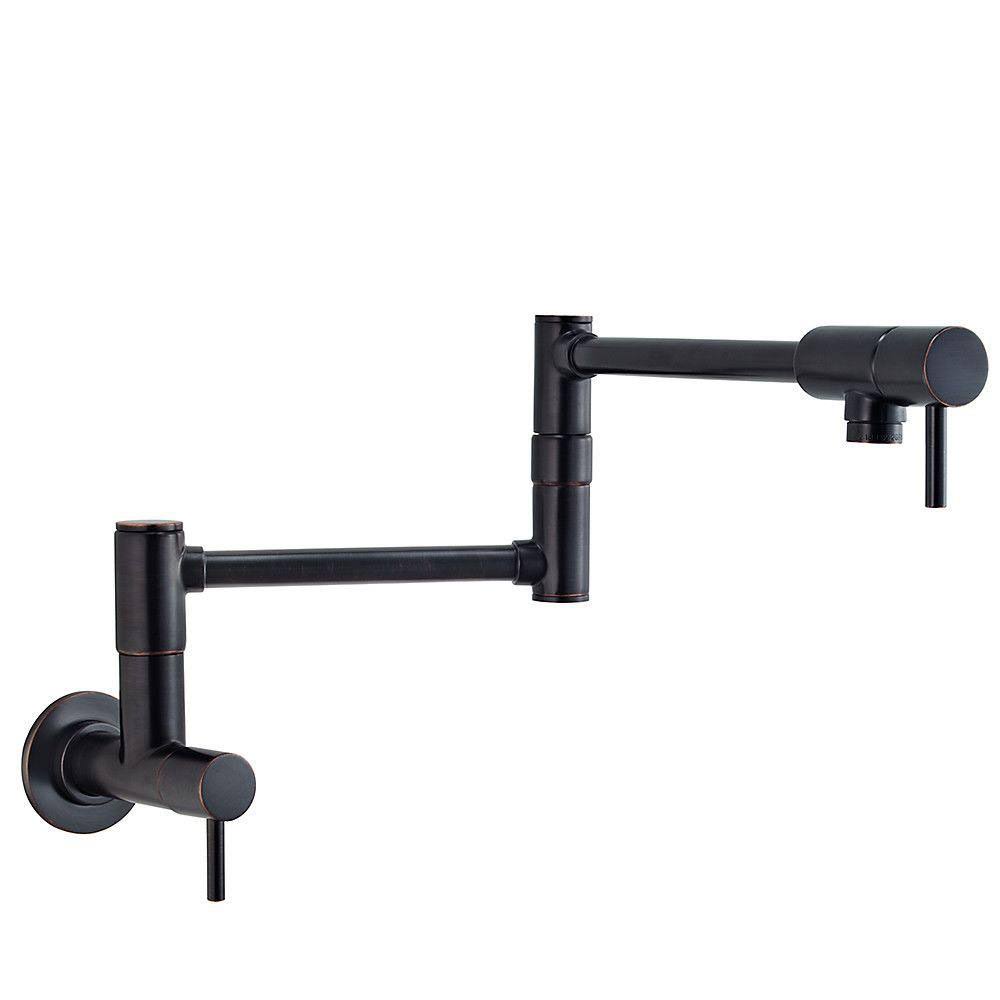 Tuscan Bronze Wall Mount Pot Filler F931