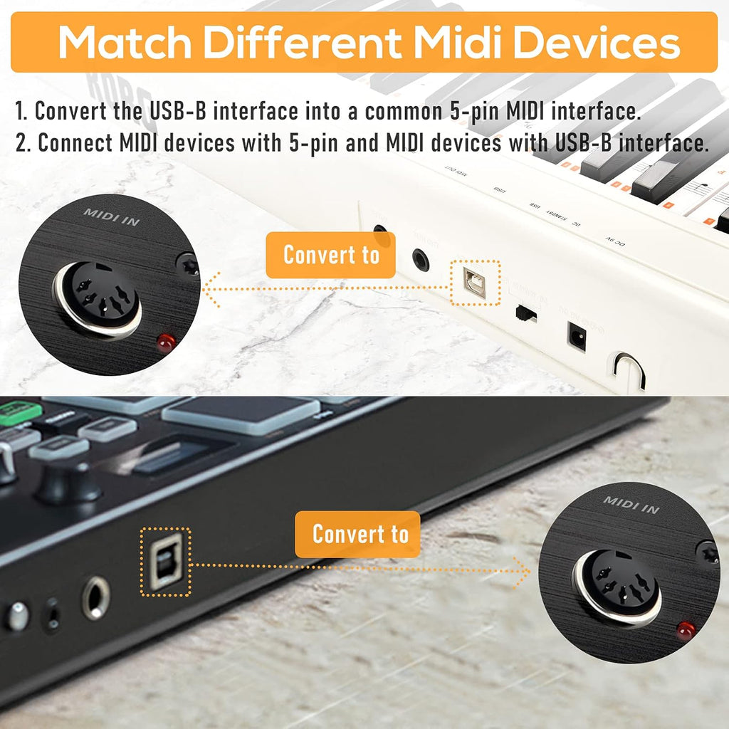 USB to MIDI Converter MIDI Interface C85811