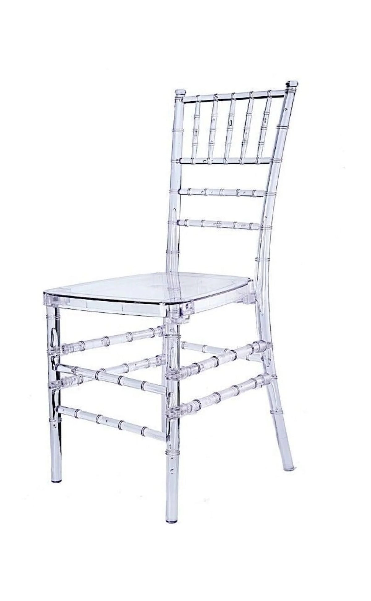 Clear 36-inch Tall Acrylic Transparent Resin Chairs G1458