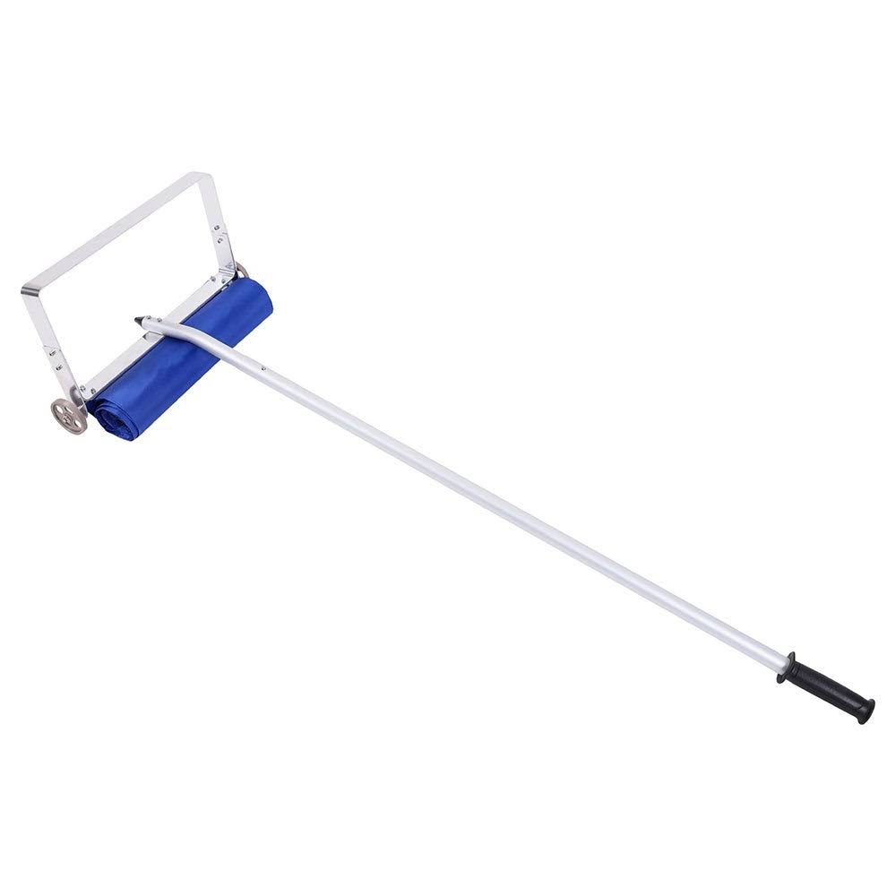 20 Feet Aluminum Frame Cloth Head Roof Snow Remover 1.2m 5 Sections Z73723