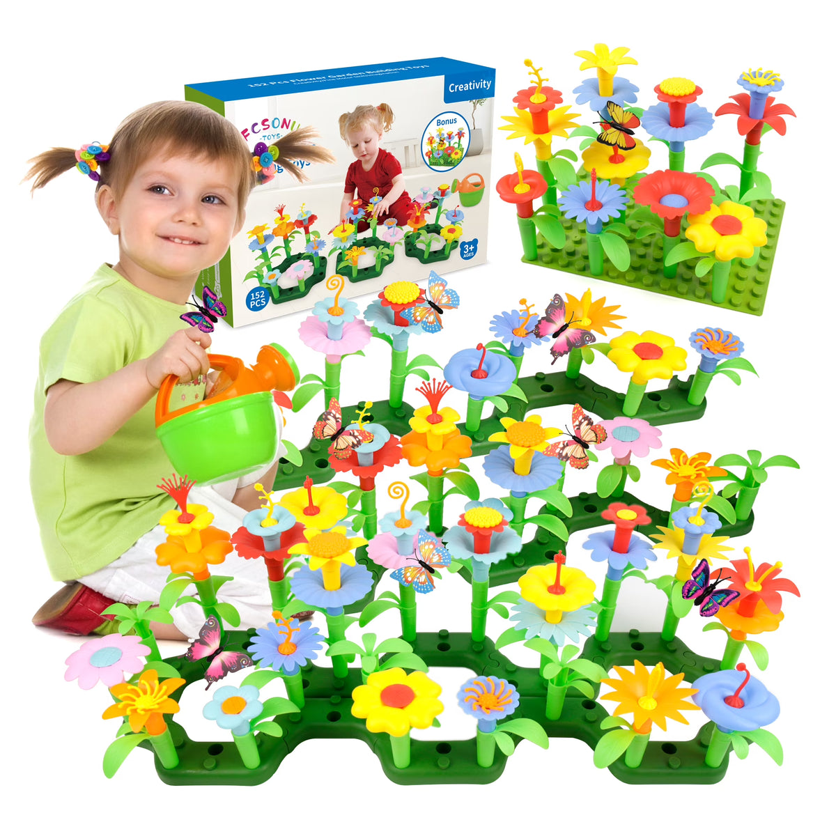 Flower Garden Building Toys, 152 Pcs U431