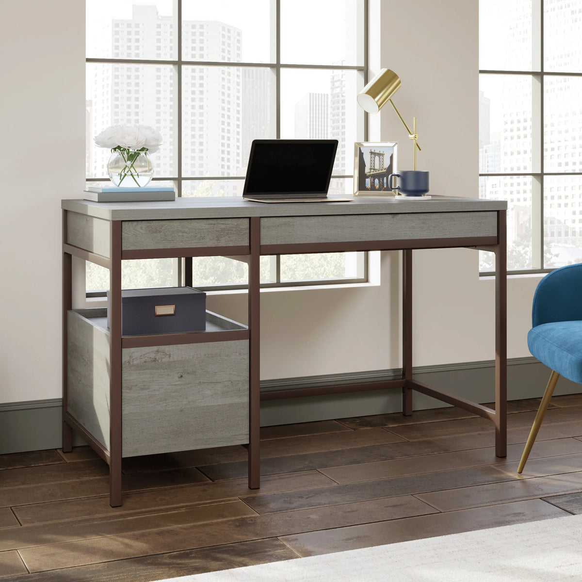 Single Pedestal Desk H313237