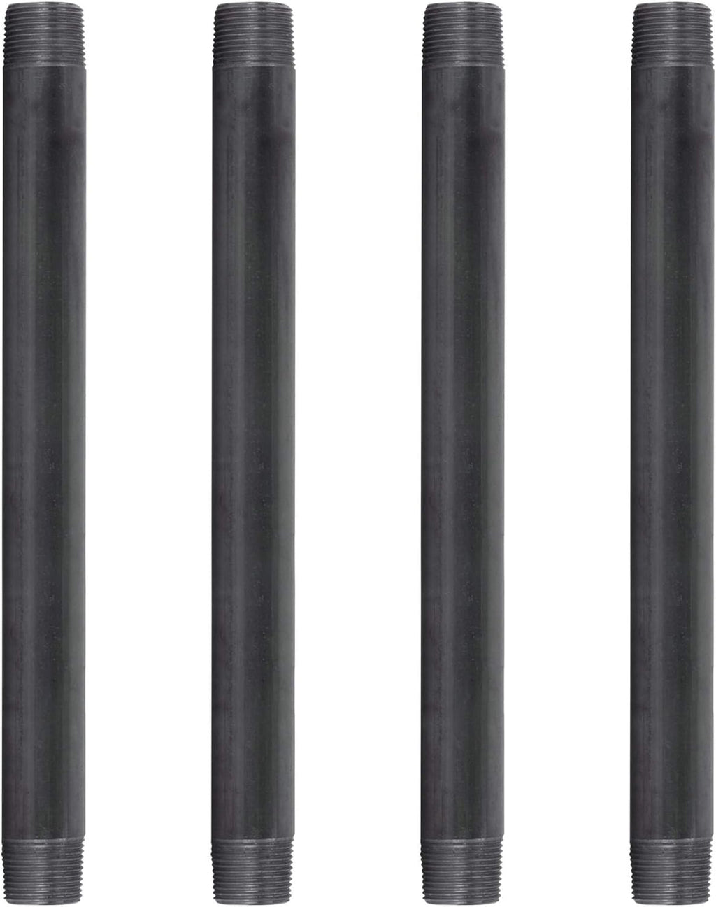 Industrial Steel Grey Cast Iron Pipe Connector, Pack of 2 E92115