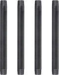 Industrial Steel Grey Cast Iron Pipe Connector, Pack of 2 E92115