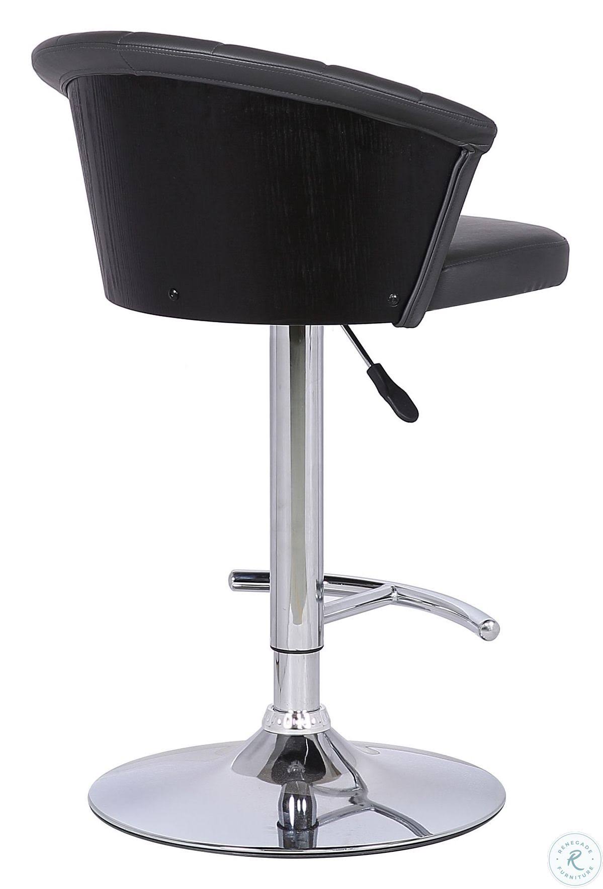 Grey Faux Leather Bar Stool C728305